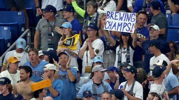 Brewers Supporters Turn Tropicana Field into Home Territory