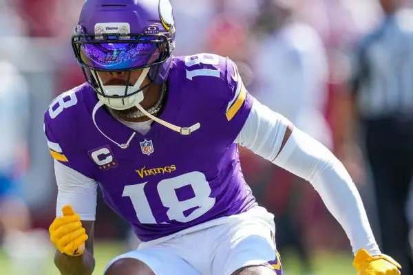 Jefferson Accepts Lower Numbers Amid Vikings' 6-0 Start