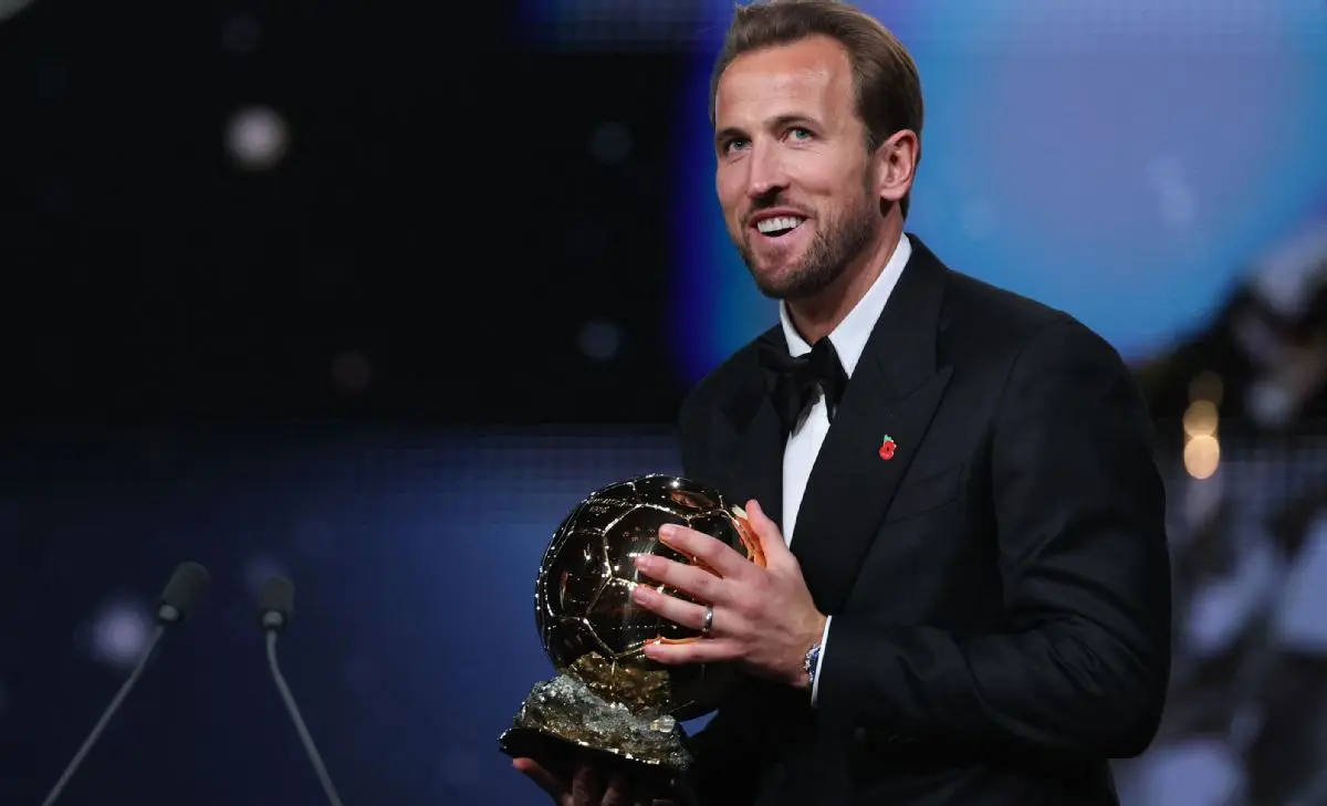 Harry Kane Claims Ballon d'Or as First English Winner in 25 Years