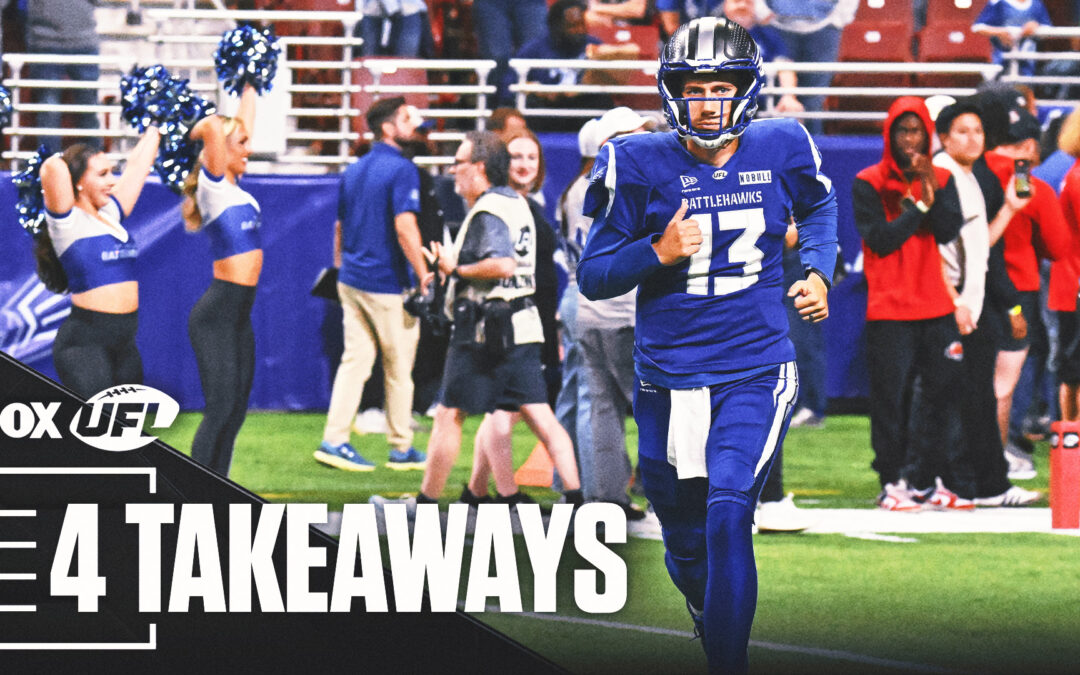 4 Takeaways From Week 7 of the 2026 UFL Season