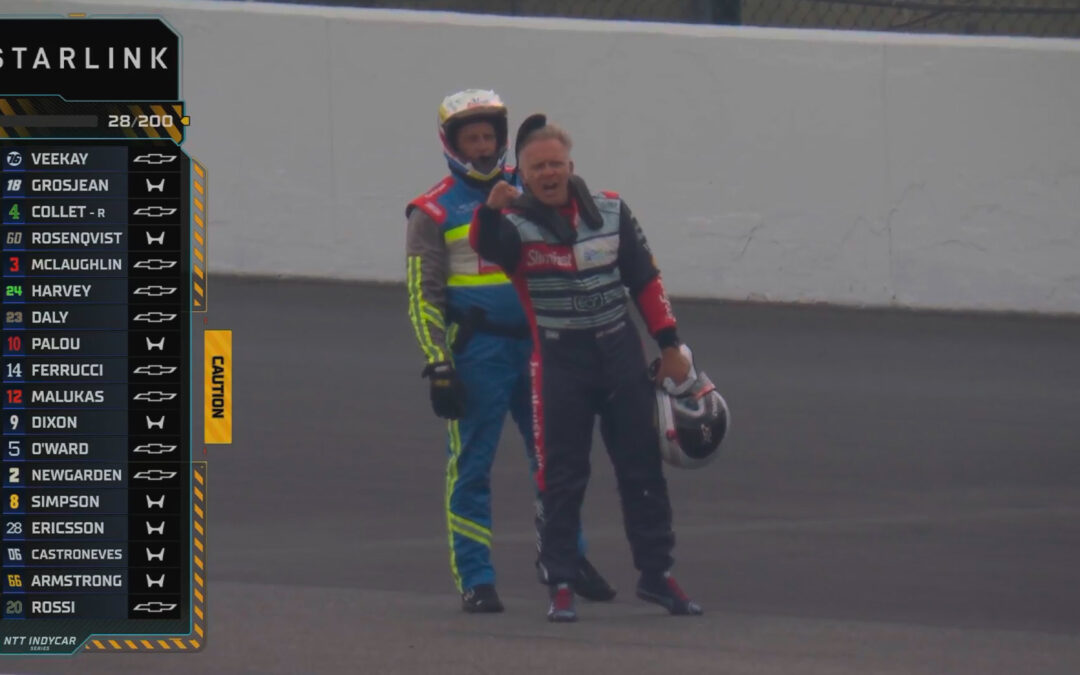 Indy 500: Ed Carpenter Appears To Curse Out Takuma Sato After Day-Ending Crash