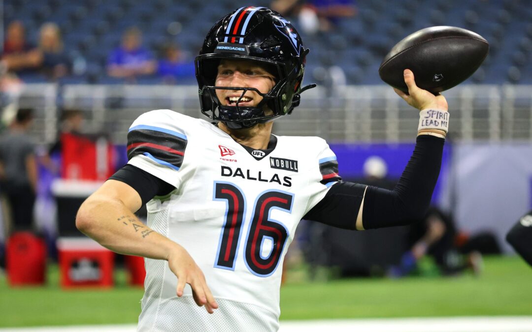 2026 UFL Week 10 Results: Renegades Close Out Season With Road Win