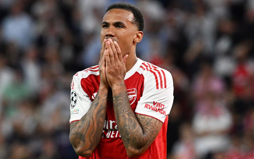 Arsenal’s Gabriel Breaks Silence On ‘Painful’ Champions League Final Penalty Miss