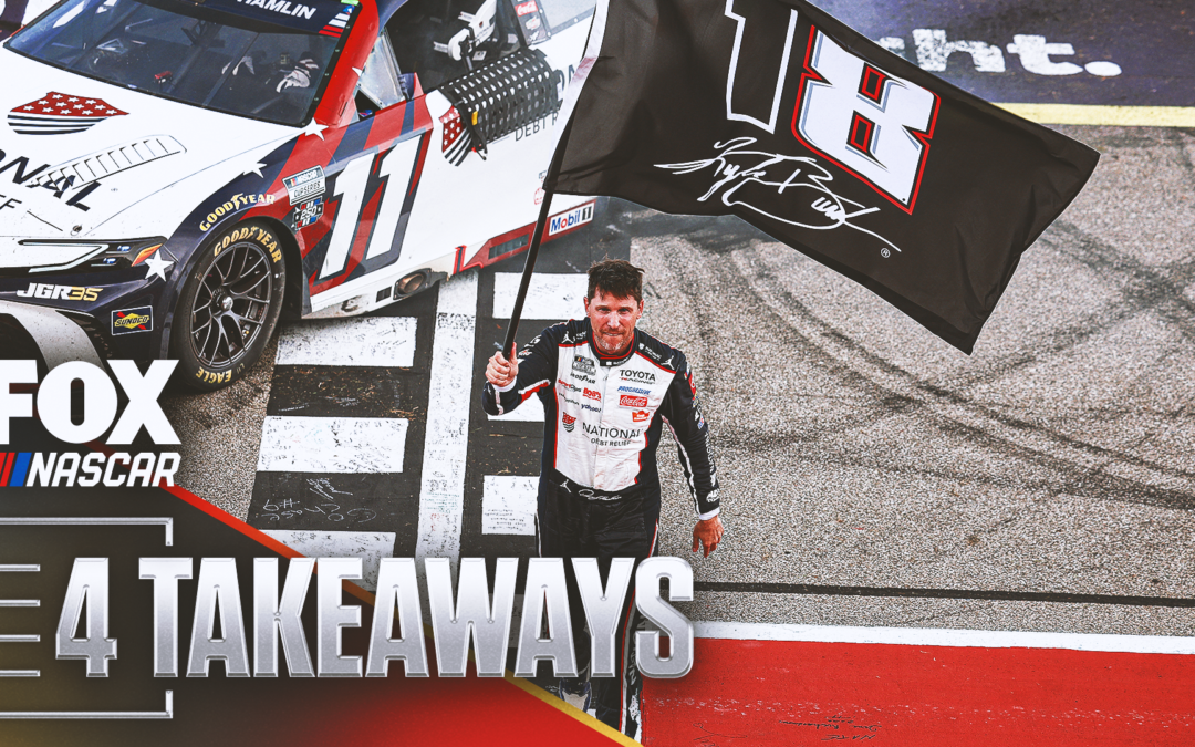 4 Takeaways From Another Denny Hamlin Worst-To-First Win