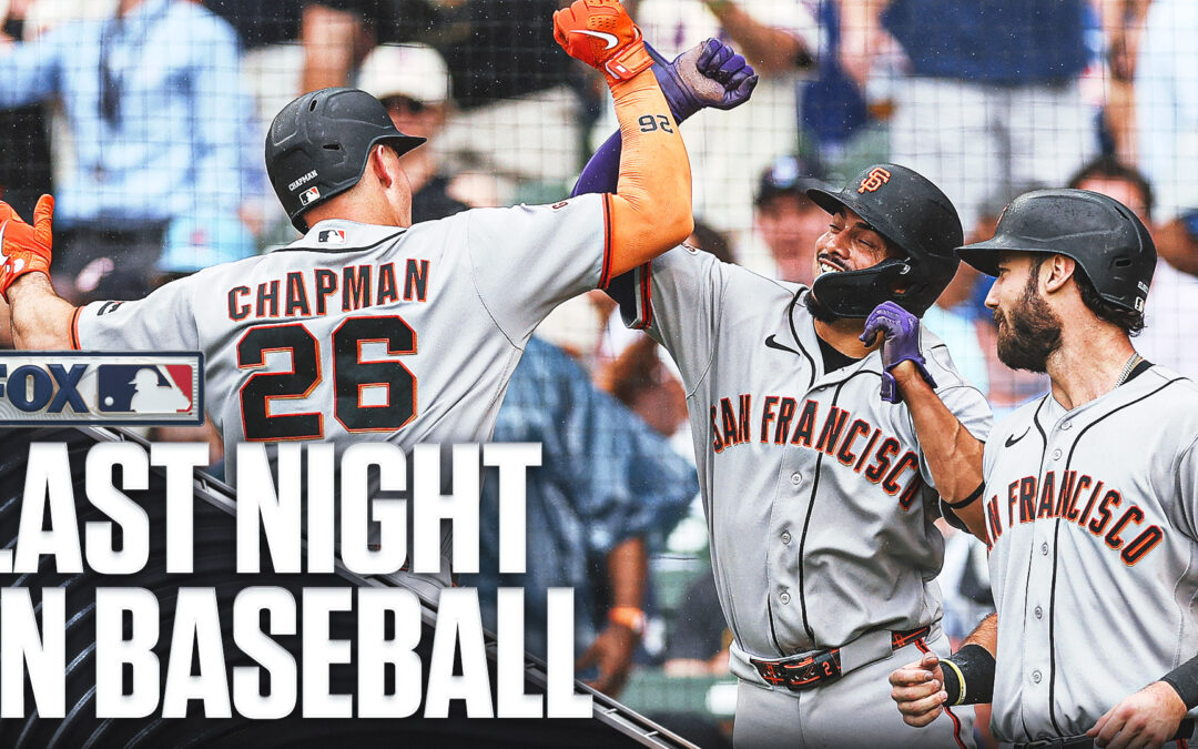 Last Night In Baseball: Giants And Nationals Hit How Many Home Runs?