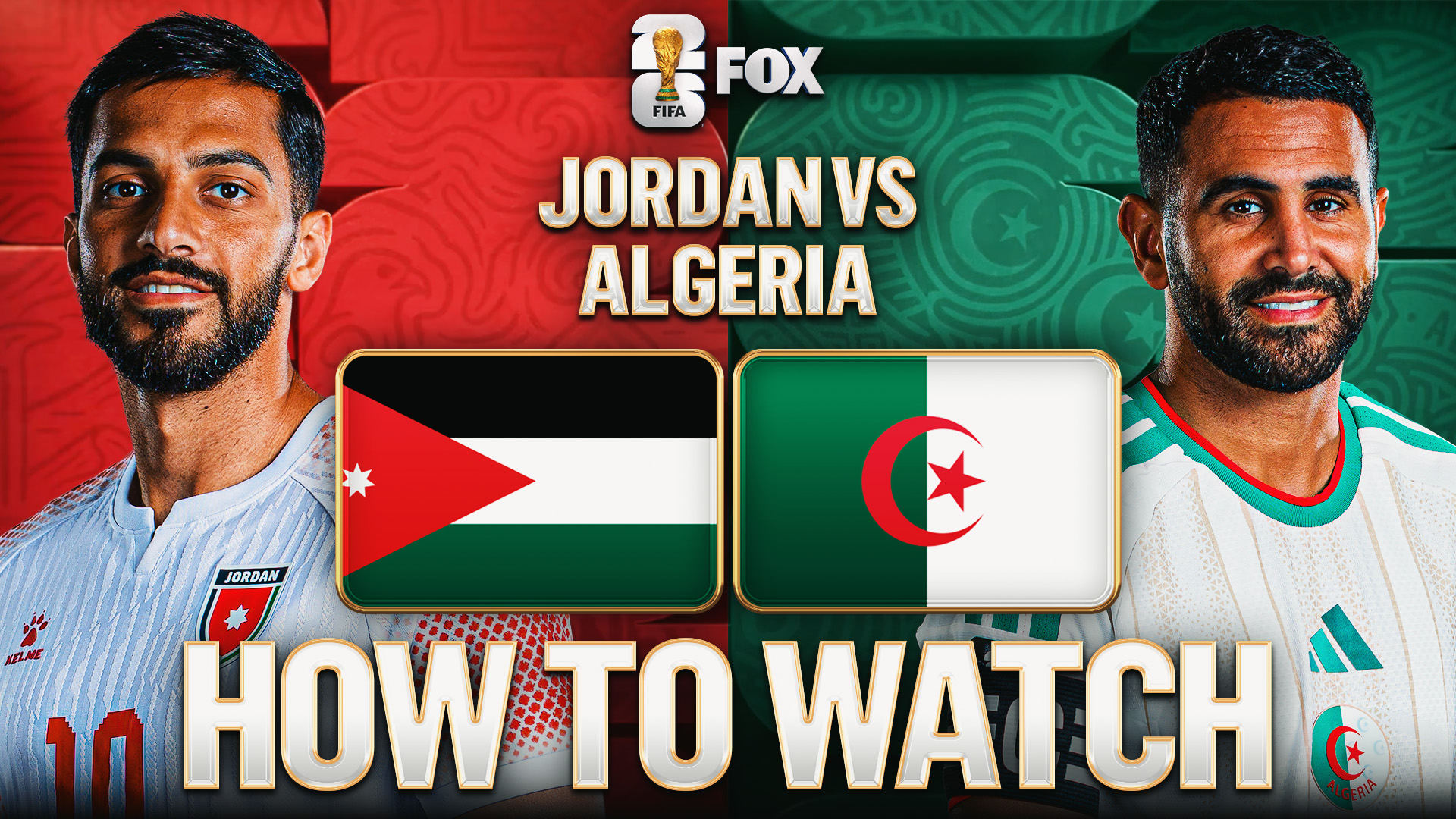 Jordan vs. Algeria: How to Watch, TV Channel, Live Stream, Time