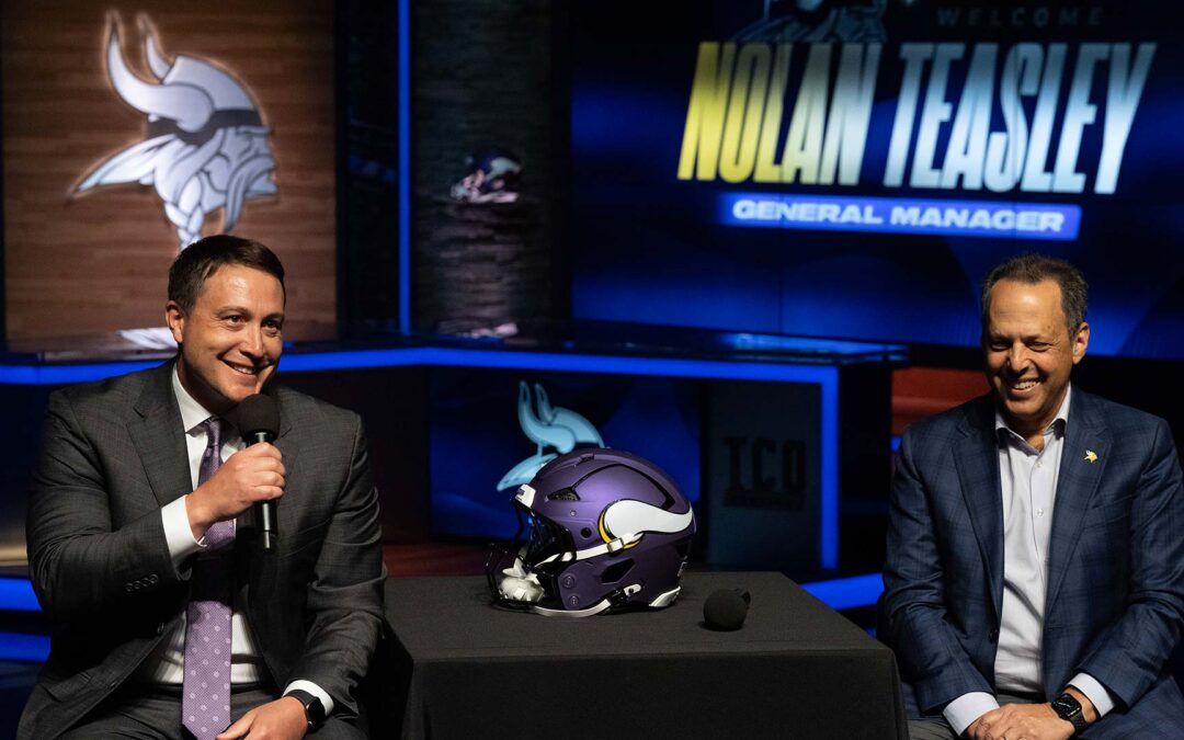 Vikings Introduce Former Seahawks Executive Nolan Teasley As New General Manager